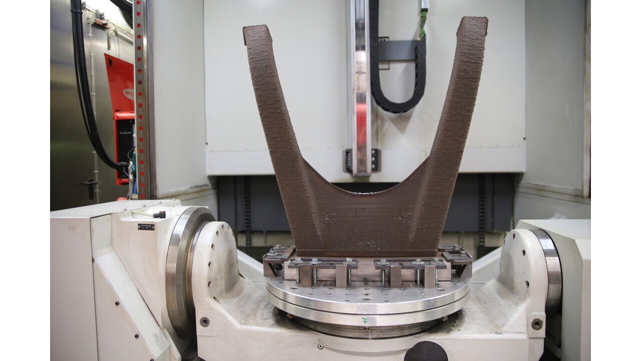 Technology: WAAM, material: high-strength fine-grain structural steel