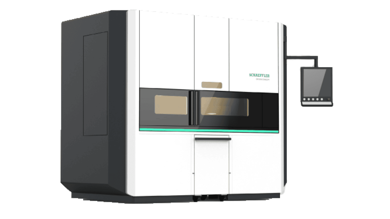Industrial system for additive manufacturing of innovative multimaterial components (Copyright: Schaeffler)