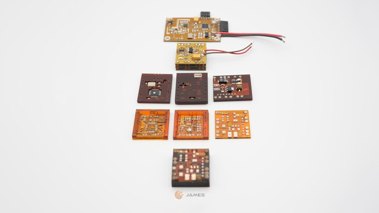 Evolution - from the printed circuit board to the three-dimensional application (Copyright: by J.A.M.E.S GmbH, 2024)