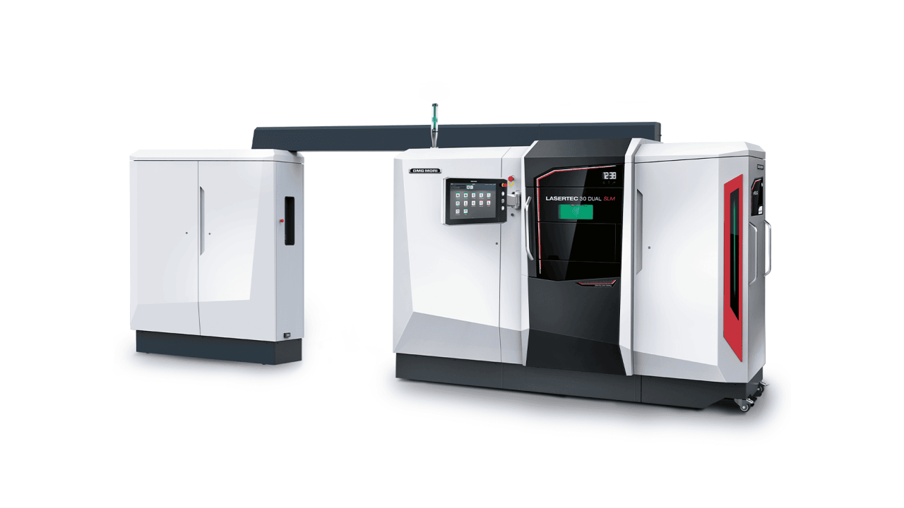 By additively manufacturing the Robo2Go head on a LASERTEC 30 DUAL SLM, DMG MORI was able to reduce the number of individual parts by half.