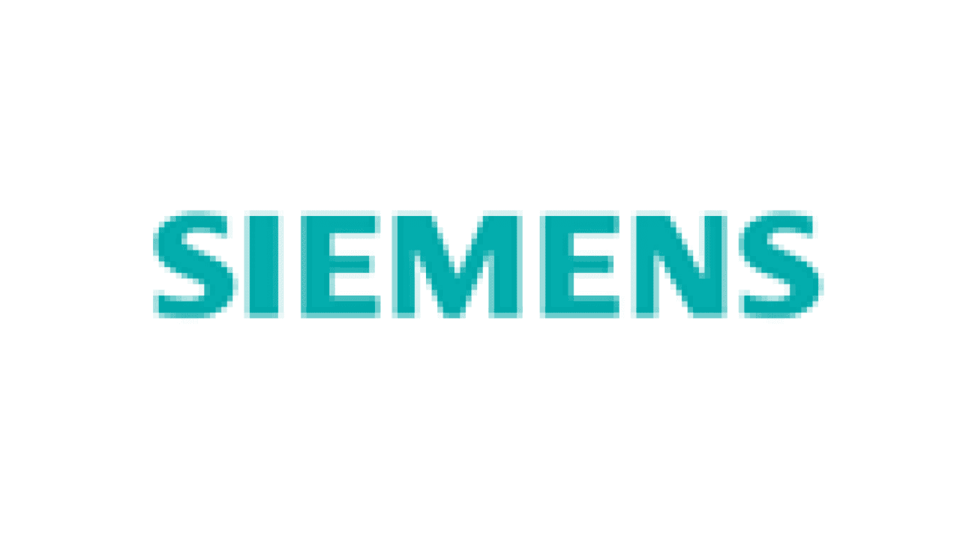 The SIEMENS logo in bold, teal capital letters on a white background.