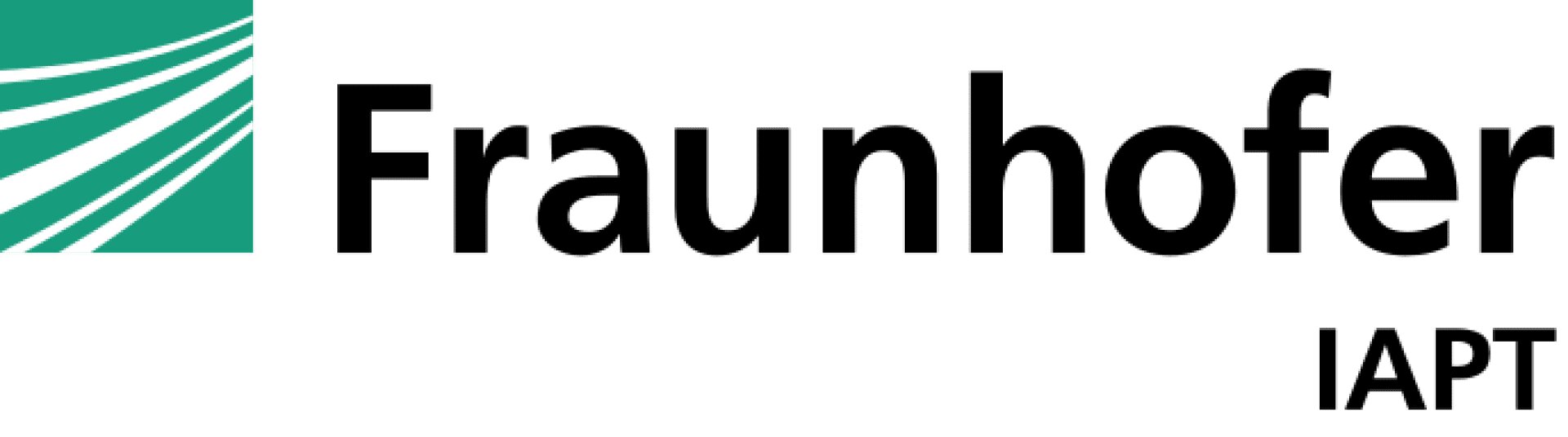 Fraunhofer IAPT logo with a green square graphic on the left and Fraunhofer IAPT written in bold black text to the right.